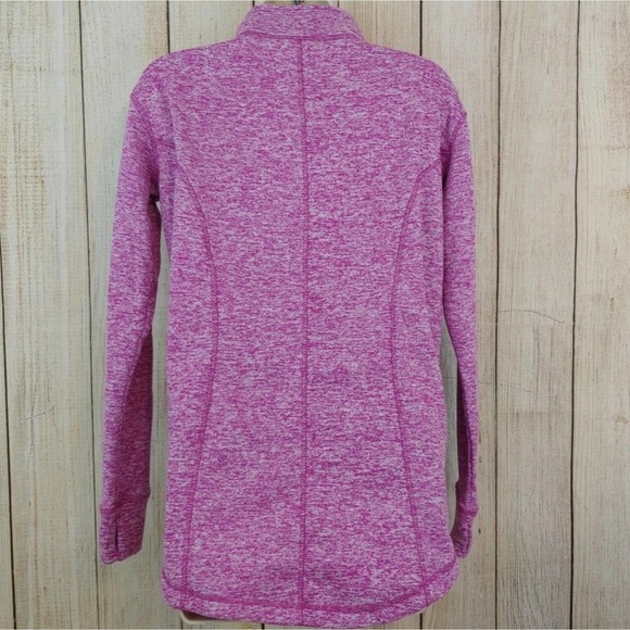 IVORY ELLA Heathered Purple Performance Pullover - Picture 2 of 8